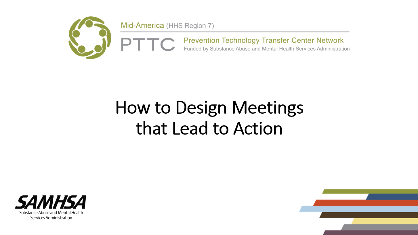 How to design meetings that lead to action