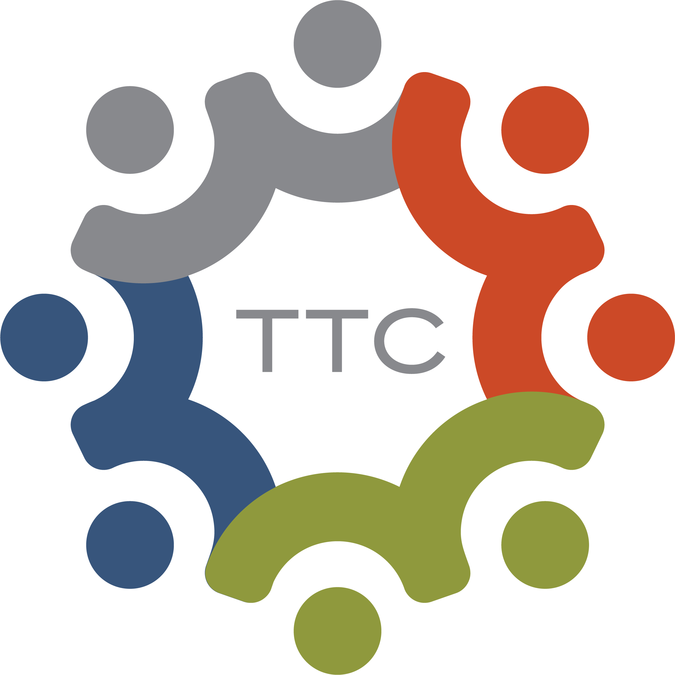 graphic with TTC in the center