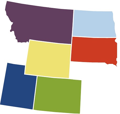 Region 8 map