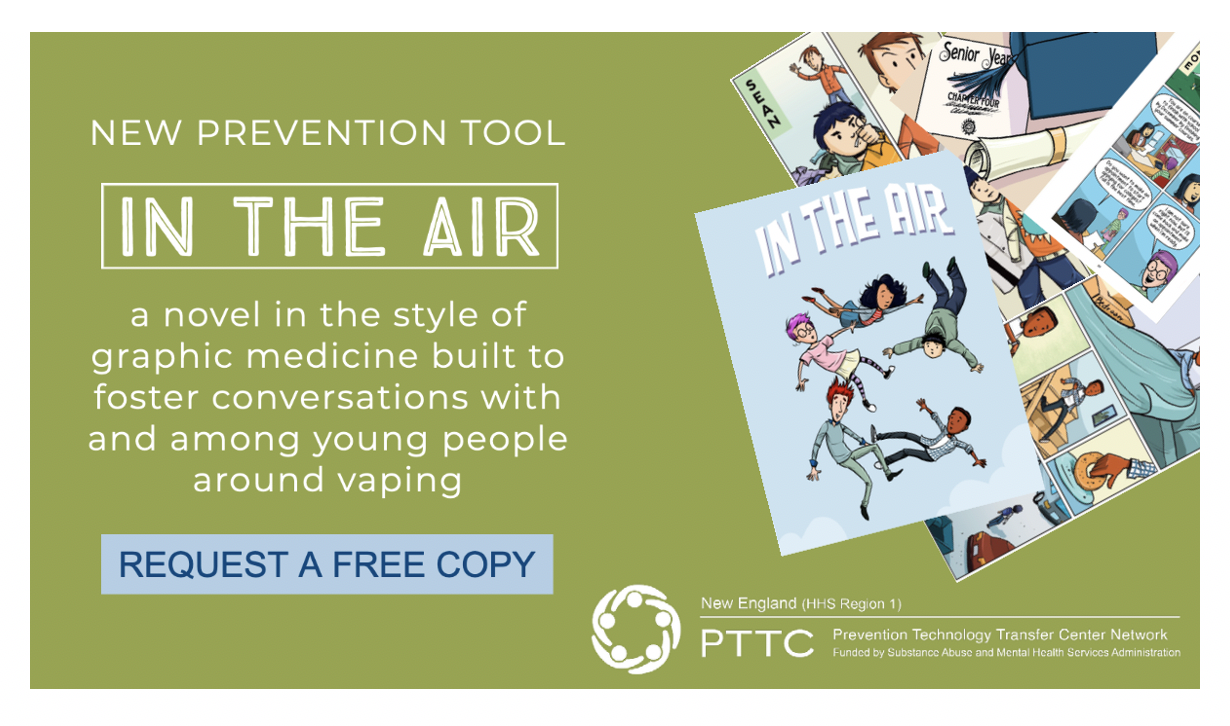 NEW GRAPHIC MEDICINE, In the Air, novel-style story helps foster conversations around vaping
