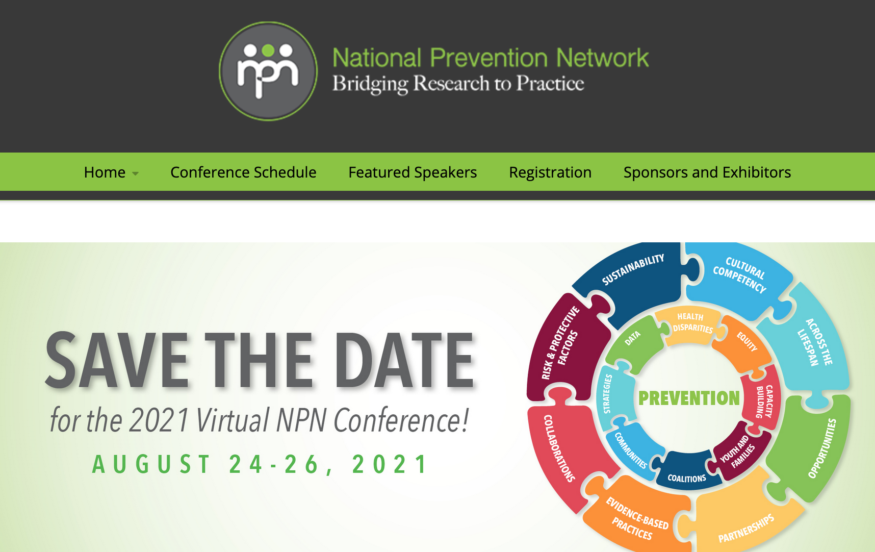 PTTC Presentations at the 2021 Virtual National Prevention Network Conference