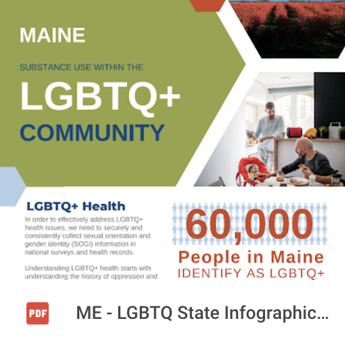 ME - LGBTQ State Infographics