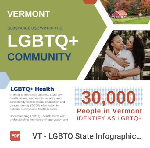 VT - LGBTQ State Infographics