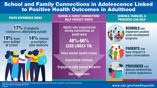 School Family Connections Graphic