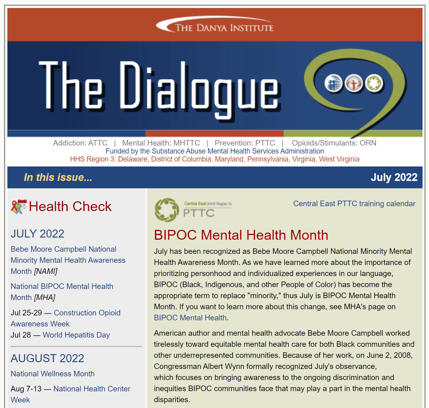 Dialogue July 2022 Screenshot