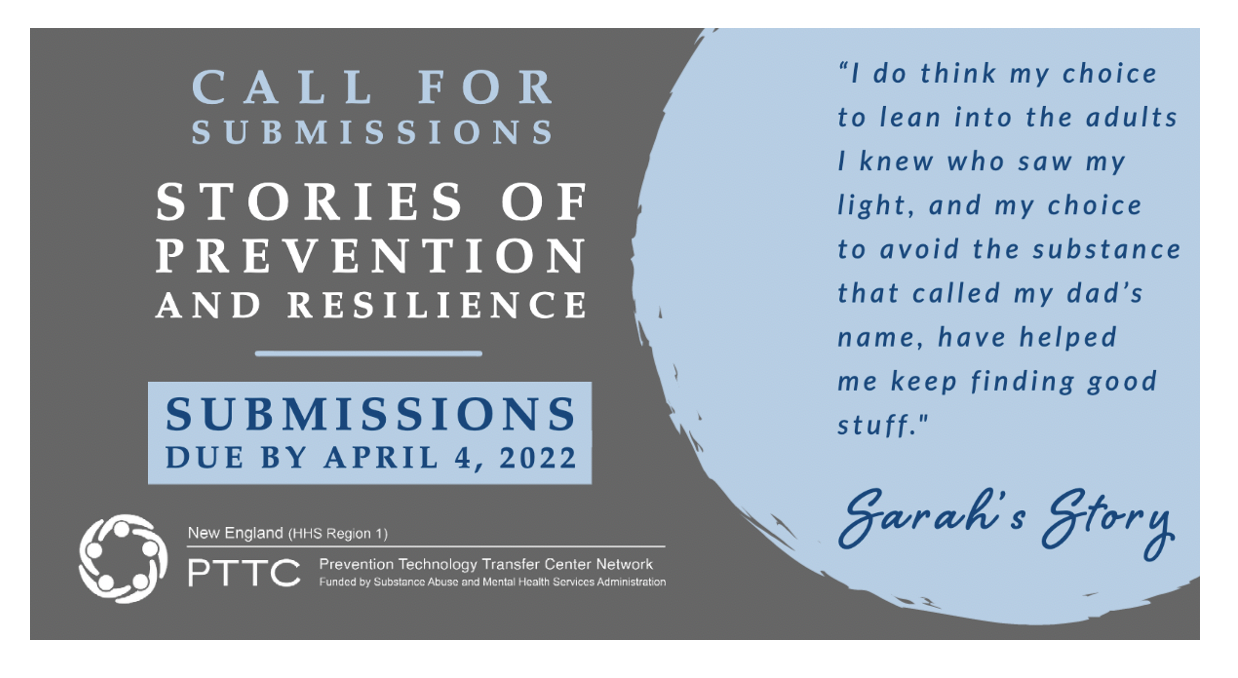 Call for Submissions - Stories of Prevention and Resilience