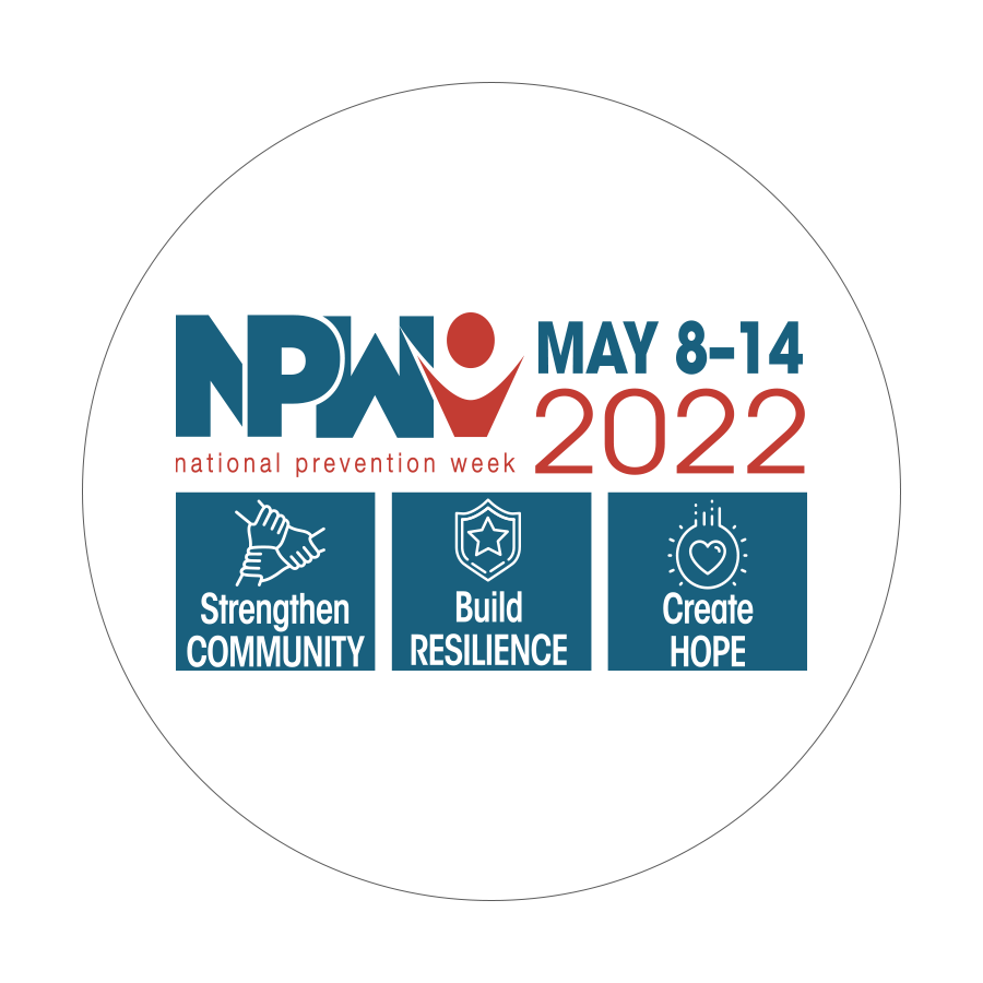 National Prevention Week 2022 Logo