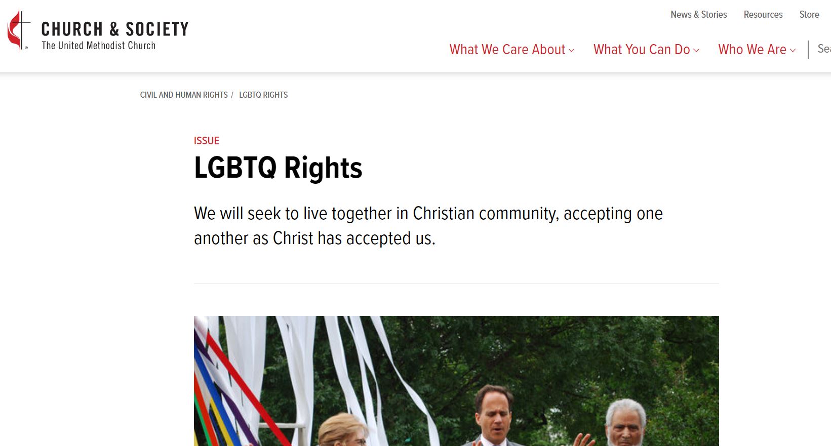 The United Methodist Church: LGBTQ Rights