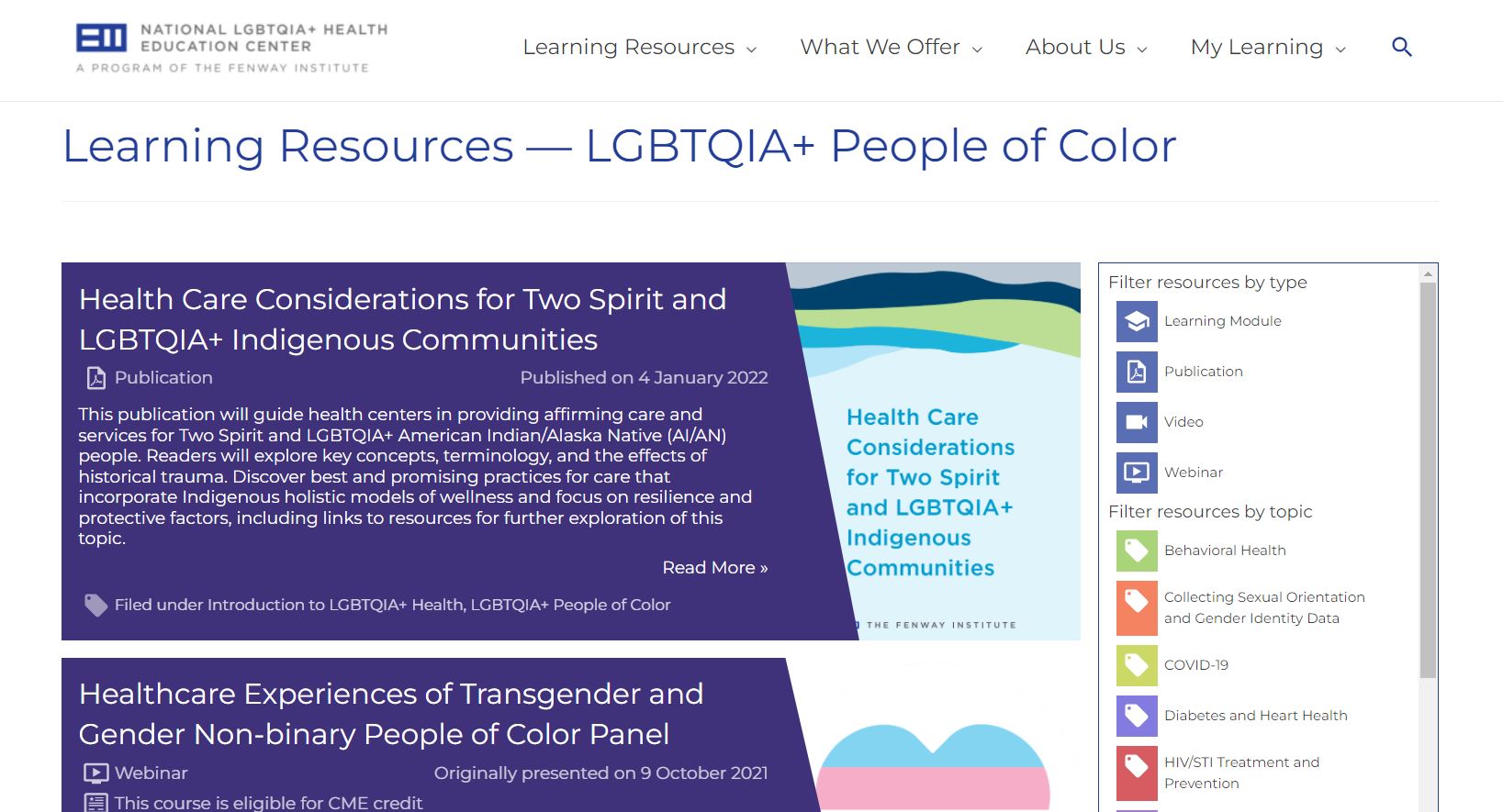 LGBTQIA+ People of Color