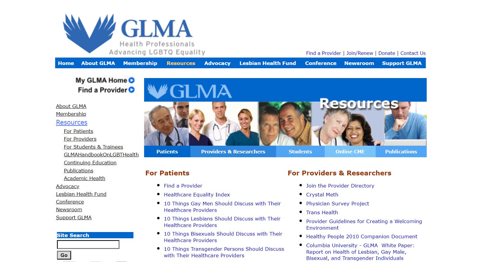 GLMA Health Professionals Advancing LGBTQ Equality