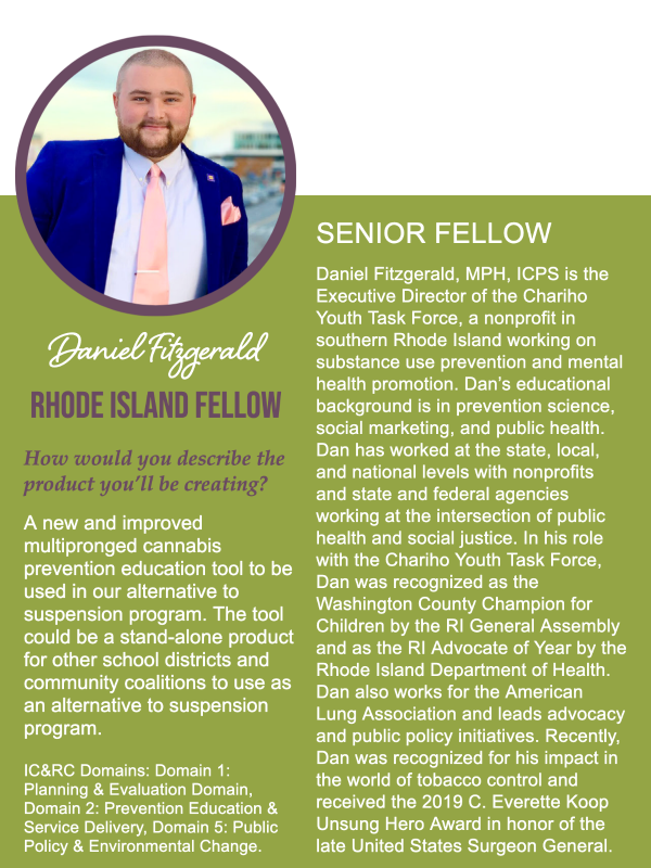 Rhode Island RAD Fellow Daniel Fitzgerald