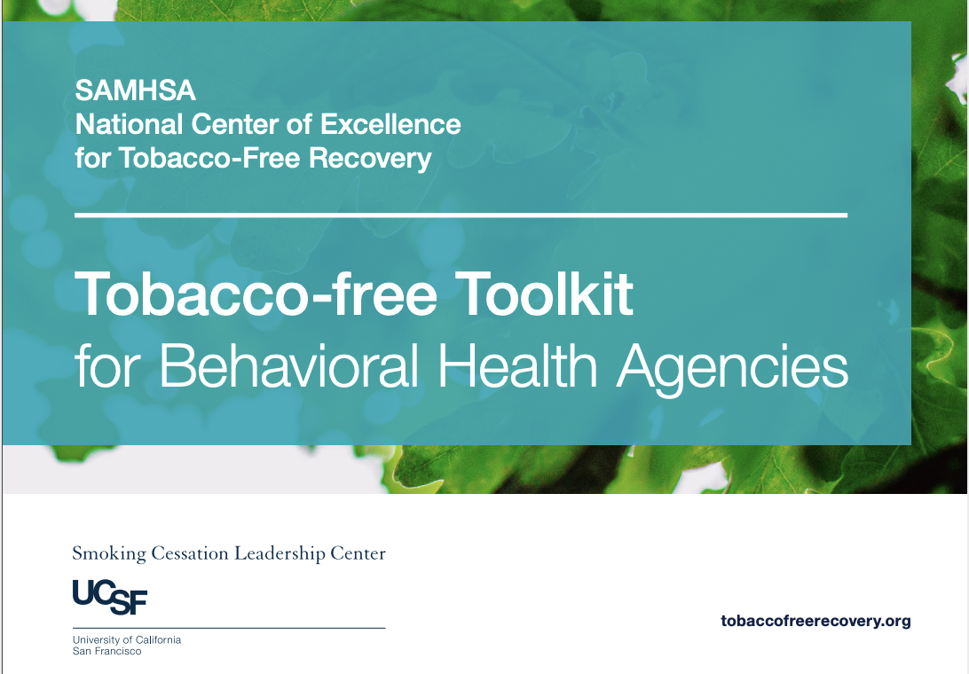 ​Tobacco-free Toolkit for Behavioral Health Agencies small