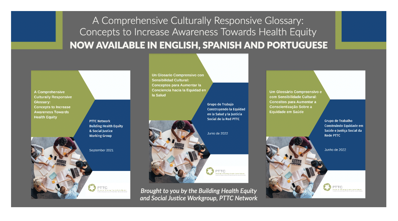 A Comprehensive Culturally Responsive Glossary: Concepts to Increase Awareness Towards Health Equity  