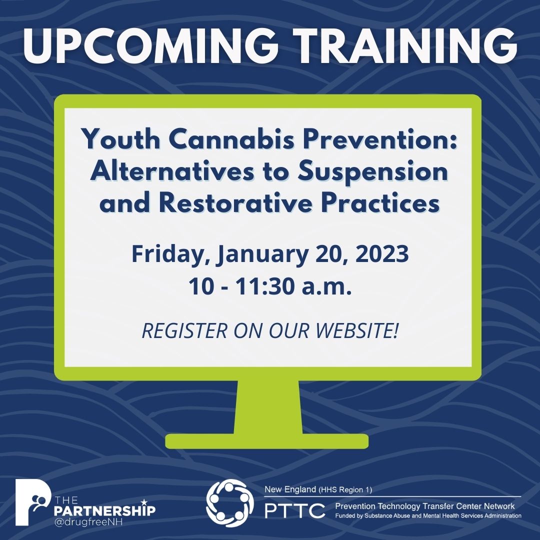 Youth Cannabis Prevention: Alternatives to Suspension and Restorative Practices