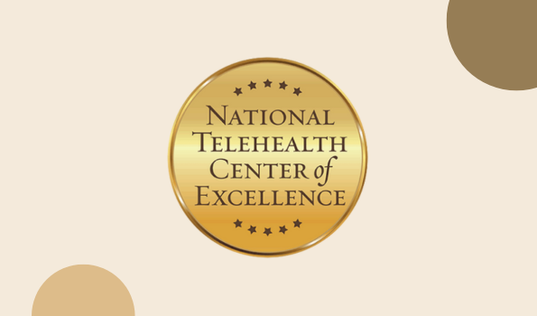 National Telehealth COE badge