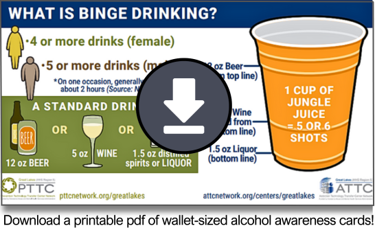 Download wallet-sized alcohol awareness card